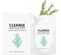 Rosemary Hair Growth Shampoo, refreshing, smooth, and shiny, fragrant and moisturizing treatment, thickens and strengthens the scalp, suitable for hair loss.