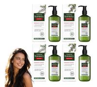 Rosemary Hair Strengthening Shampoo & Conditioner Set, Gentle Plant Essences, Vegan Mild Daily Moisturizing Care, Natural Smooth Shiny Finish for Dry Scalp, Unisex Grooming for All Regular Hair (PCS2)