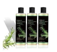 Rosemary Hydrolyzed Keratin Shampoo, Organic Rosemary Shampoo for Hair Thickening, Volumizing & Strengthening Hair Shampoos for Women & Men, Deep Cleansing and Refreshing Scalp (3pc)