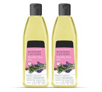 Rosemary Lavender Healthy Hair Oil - Pack of 2 (225ml Each) | For Strong Hair, Healthy Scalp & Nourished Roots | 100% Pure, Natural & Cold-Pressed | Undiluted Herbal Blend