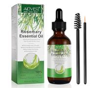Rosemary Oil for Hair Growth 60ml Advanced Pure Rosemary Essential Oil for Skin & Hair Care, Eyelashs, Eyebrows, Face, Body Massage Oil, Hair Loss Treatment, Improves Blood Circulation (60ml)