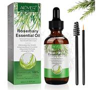 Rosemary Oil for Hair Growth 60ml, Pure Essential Oil for Eyelashs, Eyebrows, Face, Skin Care, Body Massage, Aromatherapy, Hair Loss Treatment, Nourishes The Scalp, Improve Blood Circulation