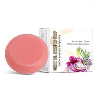 Rosemary Onion Bio Shampoo Soap 100g Organic Onion Hair Growth Soap Solid Shampoo Bar for Hair Loss Anti Hair Frizzing Onion Shampoos Soap for Men & Women All Hair Types