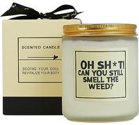Rosemary+Orange+Sage Scented Candles,Can You Still Smell The Weed Candle Friendship Gift for Best Friend Birthday Gifts for Her Friend Gift Marijuana Gifts 420 Gifts Stoner Gifts
