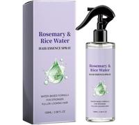 Rosemary Rice Water Volumizing Hair Spray, Rosemary and Rice Water Spray, Lightweight, Non-Greasy, Fast-Absorbing Formulas For Healthy, Smooth & Voluminous, For All Hair Types (B*1)