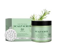 Rosemary Scalp Scrub, Scalp Exfoliator Shampoo for Dry Scalp, Scalp Exfoliator Scrub Enriched with Rosemary Mint Sea Salt, Nourishing Scalp Exfoliator for Oily and Dry Scalp (1 pc)