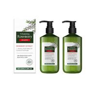 Rosemary Shampoo 100ml, Lightweight Formula with Rosemary Extract & Amino Acids, Helps Improve Softness, Smoothness and Manageability, For Fresh and Healthy-Looking Hair, Daily Use (2 pcs)