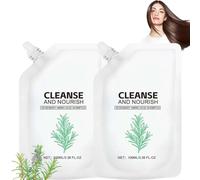 Rosemary Shampoo for Hair Growth,Rosemary Onion Shampoo,Organic Hair Growth Shampoos with Biotin,Repairing and Nourishing Scalp,Shampoos for Hair Loss Women,Thicken and Strengthen Scalp,100 ml (2PC)