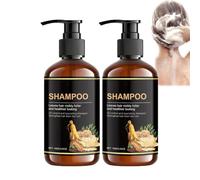 Rosemary Shampoo With Ginseng Extracts, Oil Controlling And Nourishing Shampoo, Herbal Essence Sha/mpoo, Deeply Cleansing Thicken Thinning Hair And Reduce Breakage Hair, Soften And Smooth (2 PCS)