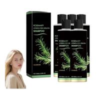 Rosemary Shampoo With Hydrolyzed Keratin - Rosemary Hair Growth Shampoo For Thinning Hair For Women, Volumizing & Thickening Shampoos For Men & Women, Travel Size Shampoos (5)