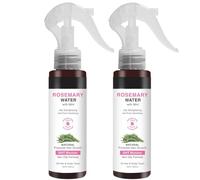 Rosemary Water Spray Duo Pack - With Niacinamide & Mint | Hair Regrowth Spray for Anti Hair Fall, Cooling & Relaxing Hair Mist | Strengthens Roots & Adds Shine | For All Hair Types | 100 ml(Pack of 2)