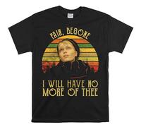 Rosemary's Baby Shirt, Pain Begone I Will Have No More of Thee Vintage T-Shirt, Movies Quote Unisex Tshirt Black