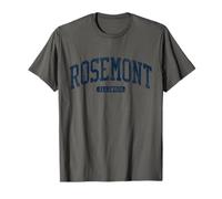 Rosemont Illinois IL College University Style Blue T-Shirt