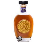 Rosemullion Navy Rum | 70cl (ABV 54.5%) | Category - Award Winner at World Rum |Premium Craft Spirit | Smooth Warm aged sipping | Fermented, Distilled Oak Aged & Bottled at Rosemullion Distillery |