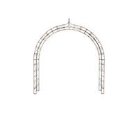 Rosenbogen-Gartenkunst Rose Arch Alex Pointed Top - 260 Cm Rust Look