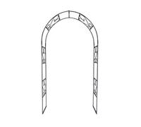 Rosenbogen-Gartenkunst Rose Arch Clara - 120 Cm - Black Powder-Coated