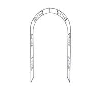 Rosenbogen-Gartenkunst Rose Arch Clara - 120 Cm - Galvanized