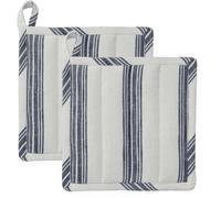 Rosendahl Copenhagen - Garn Pot Holder 22x22 cm 2-pack, Blue - Blue