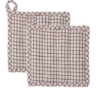 Rosendahl Copenhagen - Garn Pot Holder 22x22 cm 2-pack, Terracotta - Terracotta