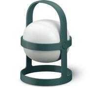 Rosendahl Copenhagen - Soft Spot Solar Circular Lamp Portable 18,5 cm, Forest Green - Forest Green