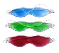 Rosenice 3 Pcs Cooling Gel Eye Mask for Puffy Eyes, Reusable Ice Masks for Dark Circles & Migraine Relief, Cold Hot Compression Sleep Pack, Portable Eye Cooling Pad for Men Women Spa (Color Random)