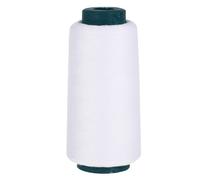 rosenice Bleached White Polyester Sewing Thread 3000 Yards for Sewing Machine and Hand Stitching White Thread for Garments Curtains and Home Textile Projects