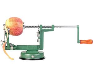 Rosenstein & Söhne Apple Peeler: Professional Apple Peeler and Slicer (Spiral Cutter)