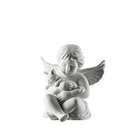 Rosenthal Angel Medium White Matt Angel with Cat