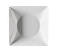 Rosenthal Mesh square deep plate 20 cm white