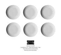 Rosenthal - Mesh White - Set 6 Dinner Plates Fruit Dessert 21 cm - Retailer