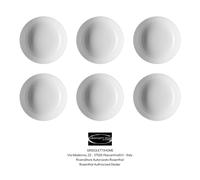 Rosenthal - Mesh White - Set 6 Soup Plates ø 21 cm - Retailer