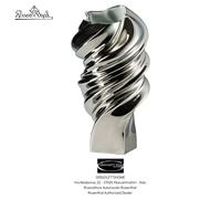 Rosenthal Squall Vase 32 cm Platin Lucido Porcelain Modern Flower Pot