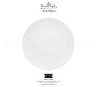 Rosenthal Tac Gropius White Round Porcelain Plate 22 cm