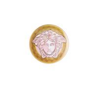 Rosenthal Versace Medusa Amplified Pink Coin Porcelain Plate 17cm