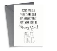 roses are red so lucky Valentines Day Card 5145