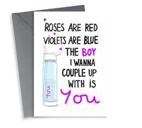 roses are red wanna Valentines Day Card 3350