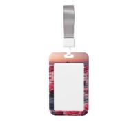 Roses by The sea Card Holder Durable and Lightweight Stylish Design Suitable for Offices Hospitals and Conferences