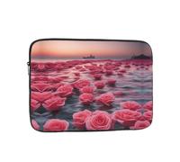 roses by the sea Printing 17 inch Laptop Case Essential Accessory for Commuting and Office Use