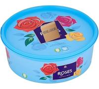 Roses Chocolate Assorted Selection Tub, 550g, Mixed Milk Chocolates with Hazelnut, Strawberry and Caramel Flavours, Vegetarian NEW TUB.