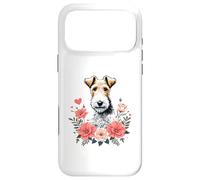 Roses Flowers Wire Fox Terrier Case for iPhone 17 Pro Max