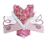 Roses Heart Birthday Pop-Up Greeting Card Original Second Nature 3D Pop Up Cards