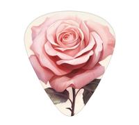Roses Illustration Printed pick set - 12 pieces, thin, medium and thick guitar picks, suitable for guitar, bass, electric guitar and ukulele