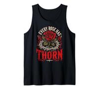 Roses Love Every Rose HAS It's Thorn Funny Roses Tank Top