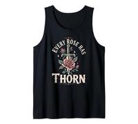 Roses Love Every Rose HAS It's Thorn Funny Roses Tank Top