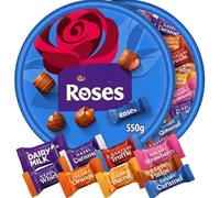 Roses Milk Chocolate Tub 550g (Pack Of 2) "Deliciousness that brings a smile" For All Occasions