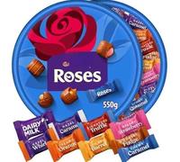 Roses Milk Chocolate Tub 550g (Pack Of 3) "Deliciousness that brings a smile" For All Occasions
