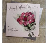 ROSES MOTHER'S DAY CARD, HAND FINISHED (M26-7)