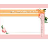 Roses Notepad My Things To Do List Deskpad