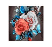 Roses Painting Diamond Diy 5d Full Embroidery Rhinestone Mosaic Kit Stitch