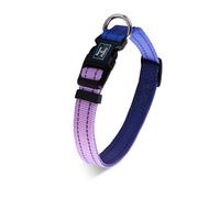 Roses&Poetry Dog Collars for Medium Dogs, Adjustable Durable Pet Reflective Dog Collar for Small Medium Large Dogs(BluePurple-M)